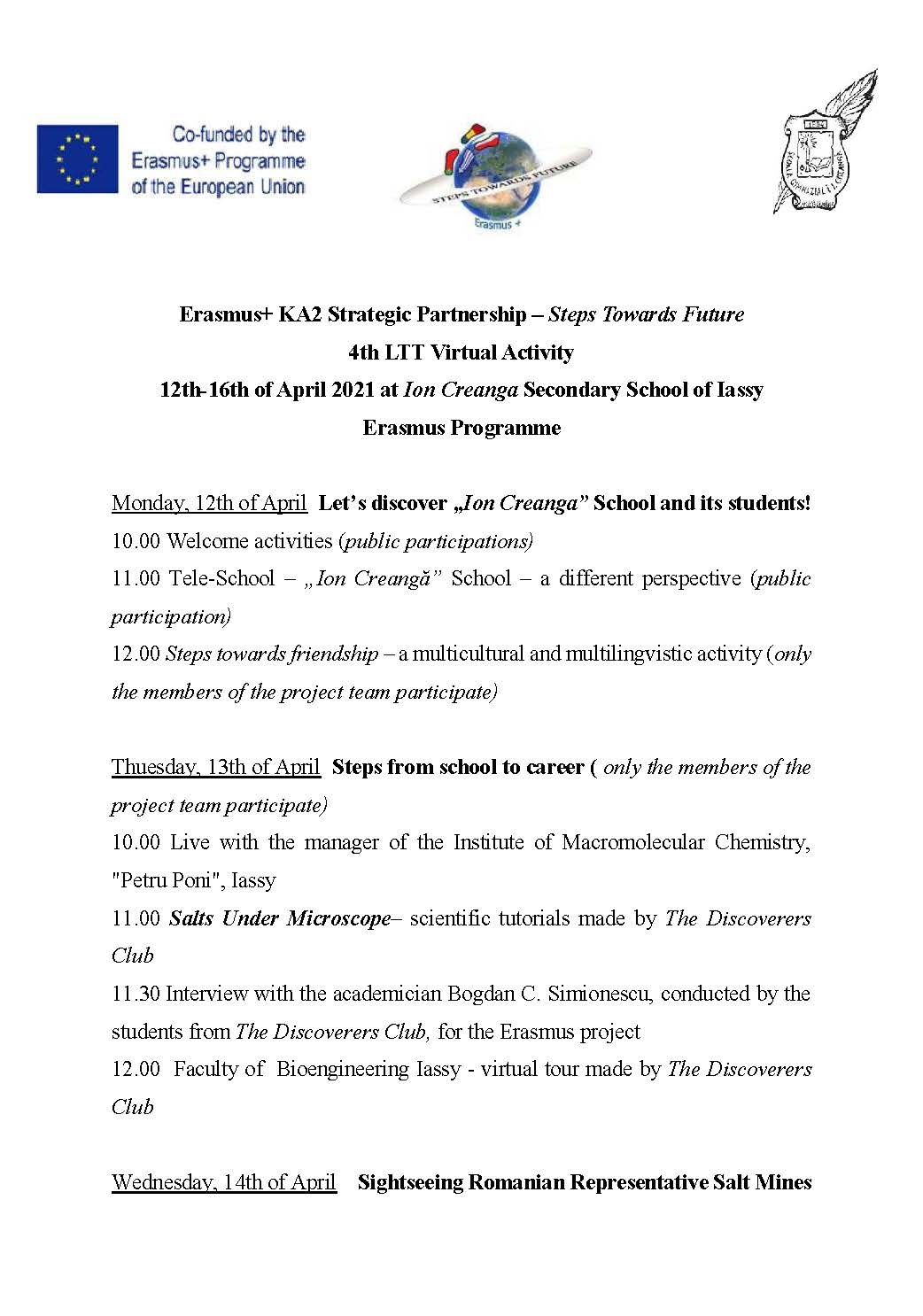 Erasmus Program Page 1